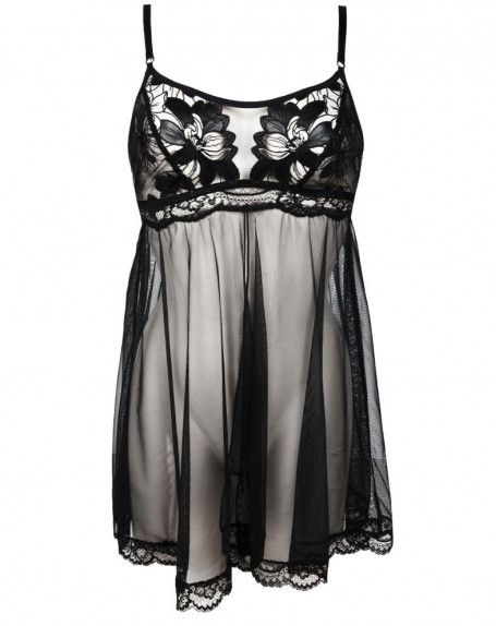 Babydoll Lise Charmel Glamour Couture (Negro)
