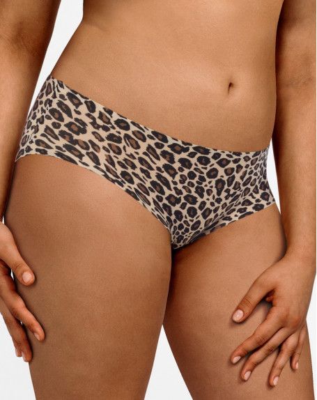 Shorty Chantelle Soft Stretch (Leopard Nude)